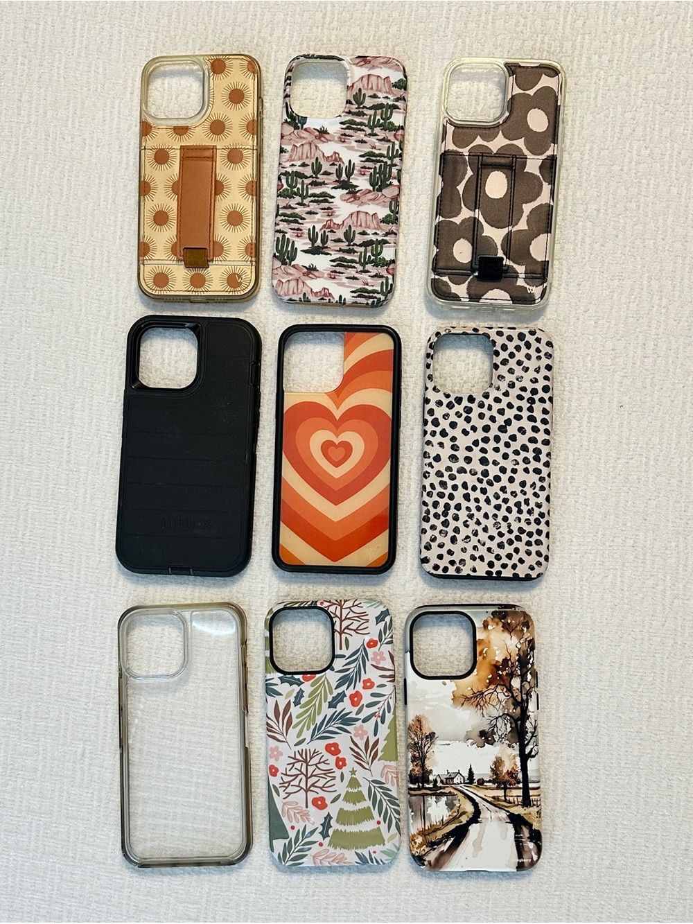 LOT of 9 iPhone 13 ProMax phone cases